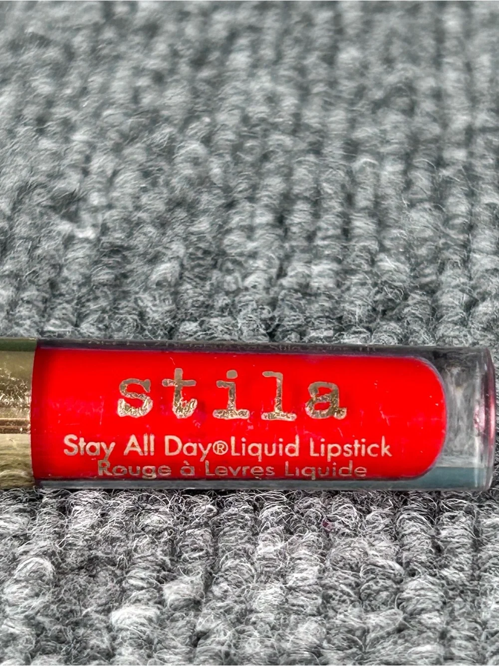 STILA Stay All Day Liquid Lipstick💄in Beso (RED) Travel Mini Size .05fl oz NEW